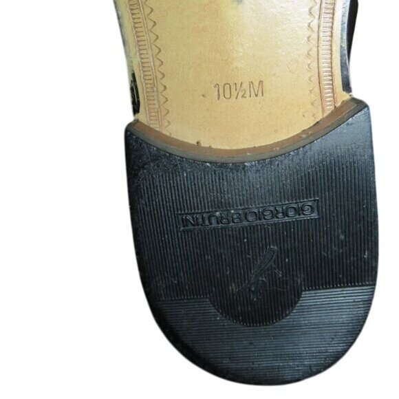 Giorgio Brutini Le Glove Black Kiltie Italian Leather Loafer Oxford Driving Shoe - Picture 9 of 11